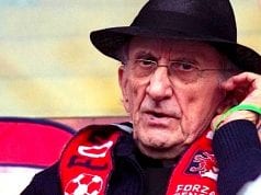Al derby con Don Gallo.