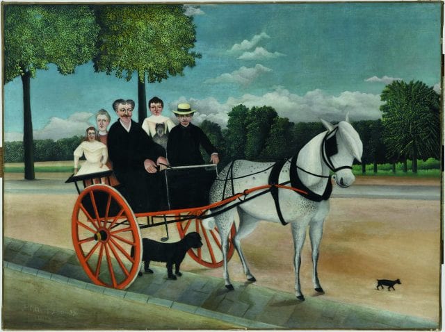 Il biroccino di papà Junier 1908 Parigi, Musée de l'Orangerie