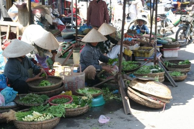 Donne al mercato di Hoi An