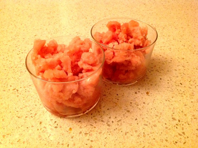 sorbetto di anguria