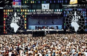Lunedì 13 luglio Live Aid
