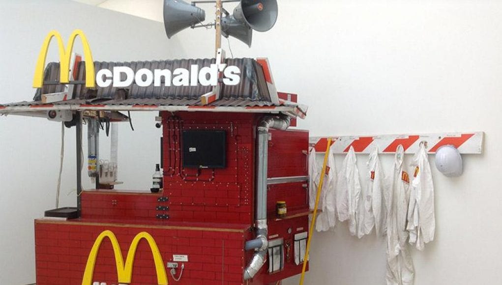 Tom Sachs.Nutsy's Macdonald's.2001