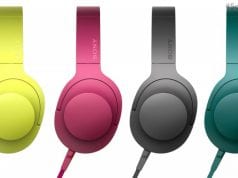 Sony h.ear. L’alta definizione audio è “on”.