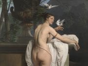 Venere che scherza con due colombe