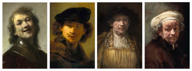 Rembrandt, autoritratti