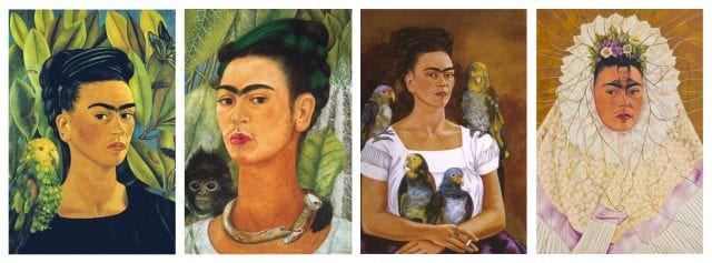Frida Kahlo, autoritratti