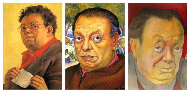 Diego Rivera, autoritratti