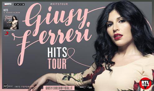 giusy ferreri hits tour