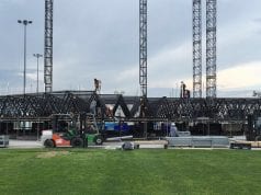 Tour di Vasco, a Lignano si inizia a montare il palco
