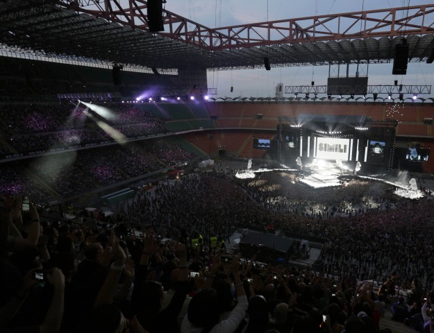 foto Pausini San Siro