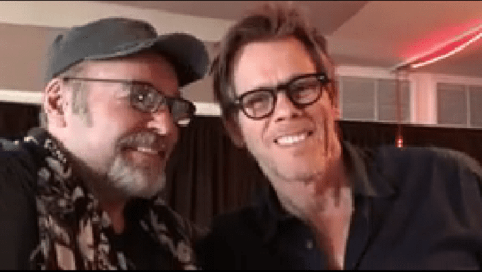 Vasco Rossi e Kevin Bacon