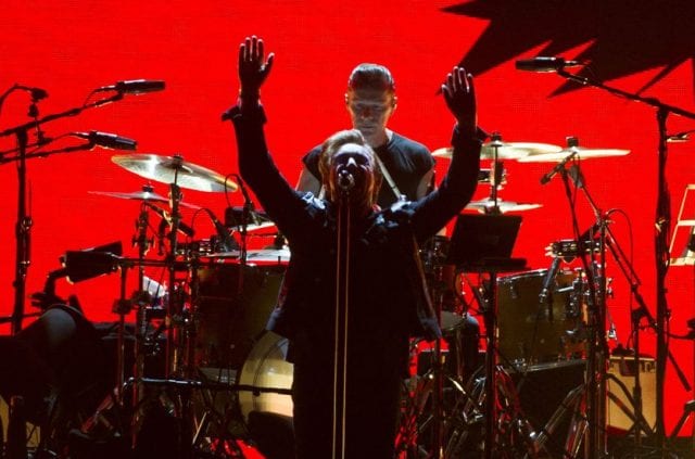 Scaletta degli U2 a Roma
