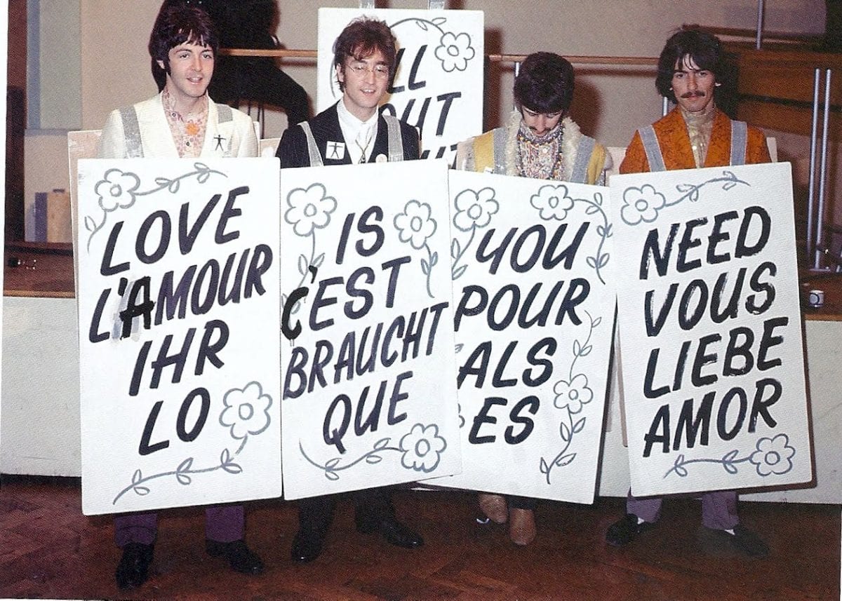 beatles all you need is love