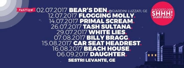 Cartellone Mojotic Festival 2017