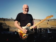 David Gilmour illumina Pompei: il film nelle sale solo per tre giorni David Gilmour Pompei