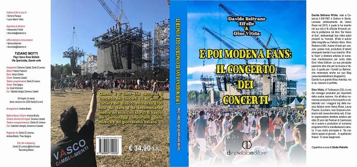 Copertina E poi Modena Fans vasco rossi