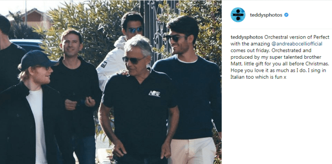 bocelli ed sheeran