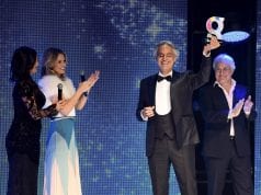 Andrea Bocelli premiato a Londra con il Global Awards nella sezione “Best Classical Artist” Andrea Bocelli
