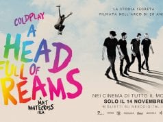 Al cinema soltanto per un giorno docufilm sui Coldplay Coldplay