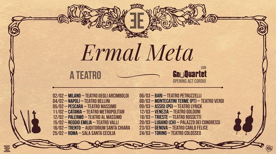 Ermal Meta a teatro