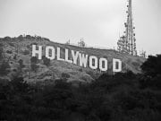 scritta hollywood