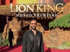 Marco Mengoni sul red carpet alla World Premiere de “Il Re Leone”