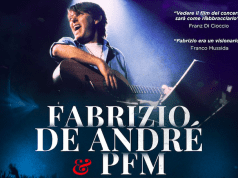 Per gli 80 anni di De André, per tre giorni al cinema un docufilm sul “concerto ritrovato” Fabrizio De André e PFM