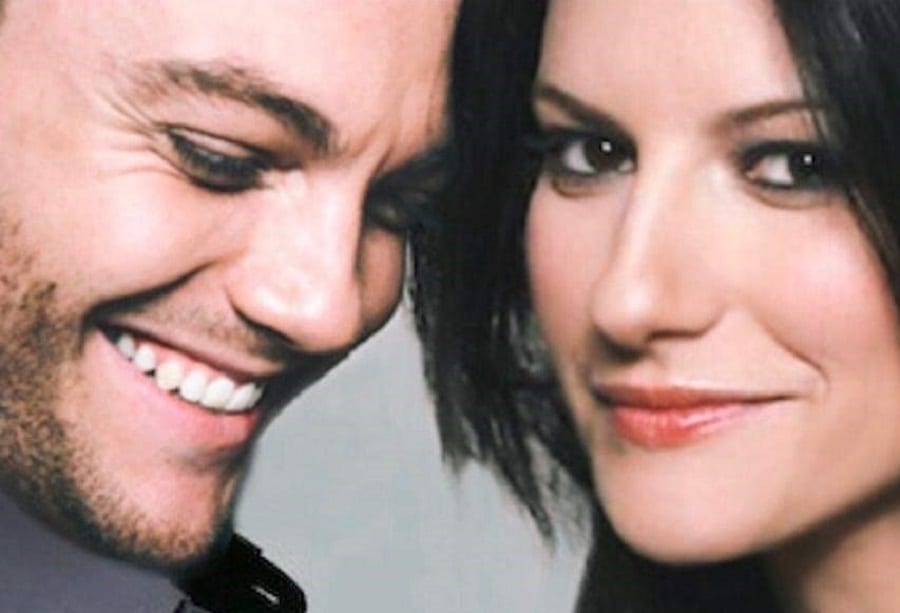 Tiziano Ferro e Laura Pausini Tiziano Ferro e Laura Pausini