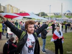 Un simbolo del Giffoni Film Festival nella protesta bielorussa