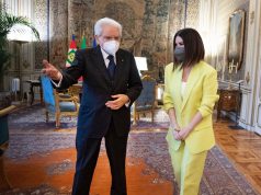 Laura Pausini ricevuta dal Presidente Mattarella al Quirinale Laura Pausini