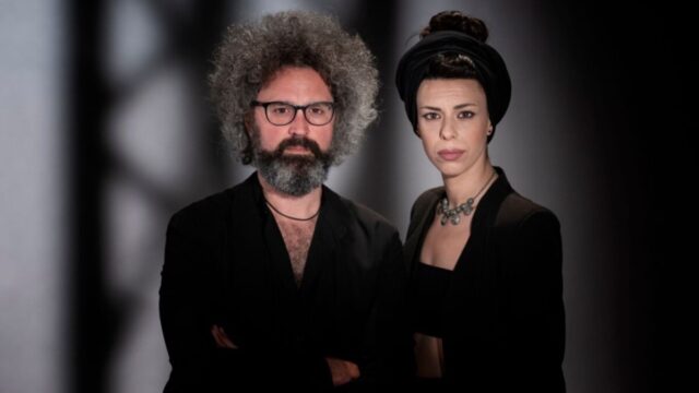 Simone Cristicchi e Amara Simone Cristicchi