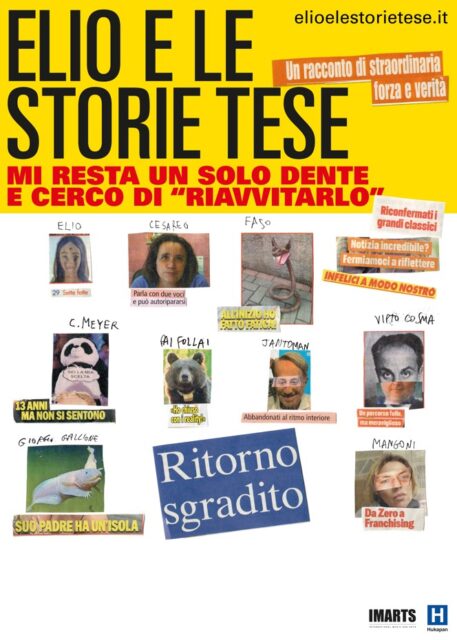 Elio e le storie tese mi resta solo un dente e cerco di riavvitarlo