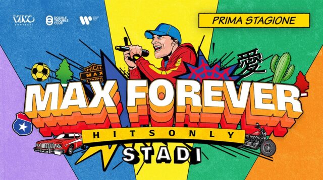 max pezzali tour stadi 2024