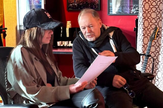 Denise Faro e Vasco Rossi Denise Faro