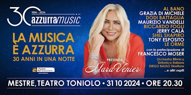 azzurra music 30 anni