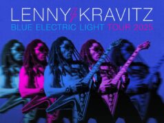 lenny kravitz blue electric light 2025