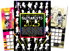 Un calendario dedicato alle leggende della chitarra Calendario