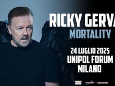 Ricky Gervais per la prima volta in Italia: tutte le info ricky gervais - mortality