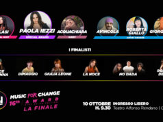 Music For Change, la finale a Cosenza il 10 ottobre music for change 2025 finale