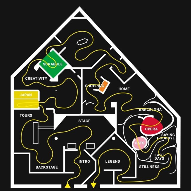 freddie the exhibition map