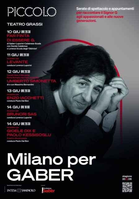Milano per Gaber