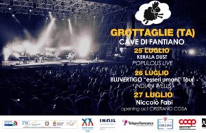 Cinzella Festival 2026, il decennale accende le Cave di Fantiano con Kerala Dust, Bluvertigo e Niccolò Fabi