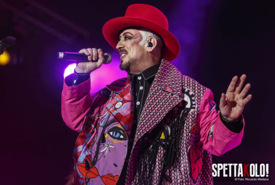 Boy George and Culture Club in concerto al Parco della Musica di Milano (fotogallery)