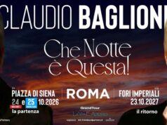 100.000 richieste per Claudio Baglioni a Piazza di Siena: annunciata una seconda data claudio baglioni - che notte è questa piazza di siena